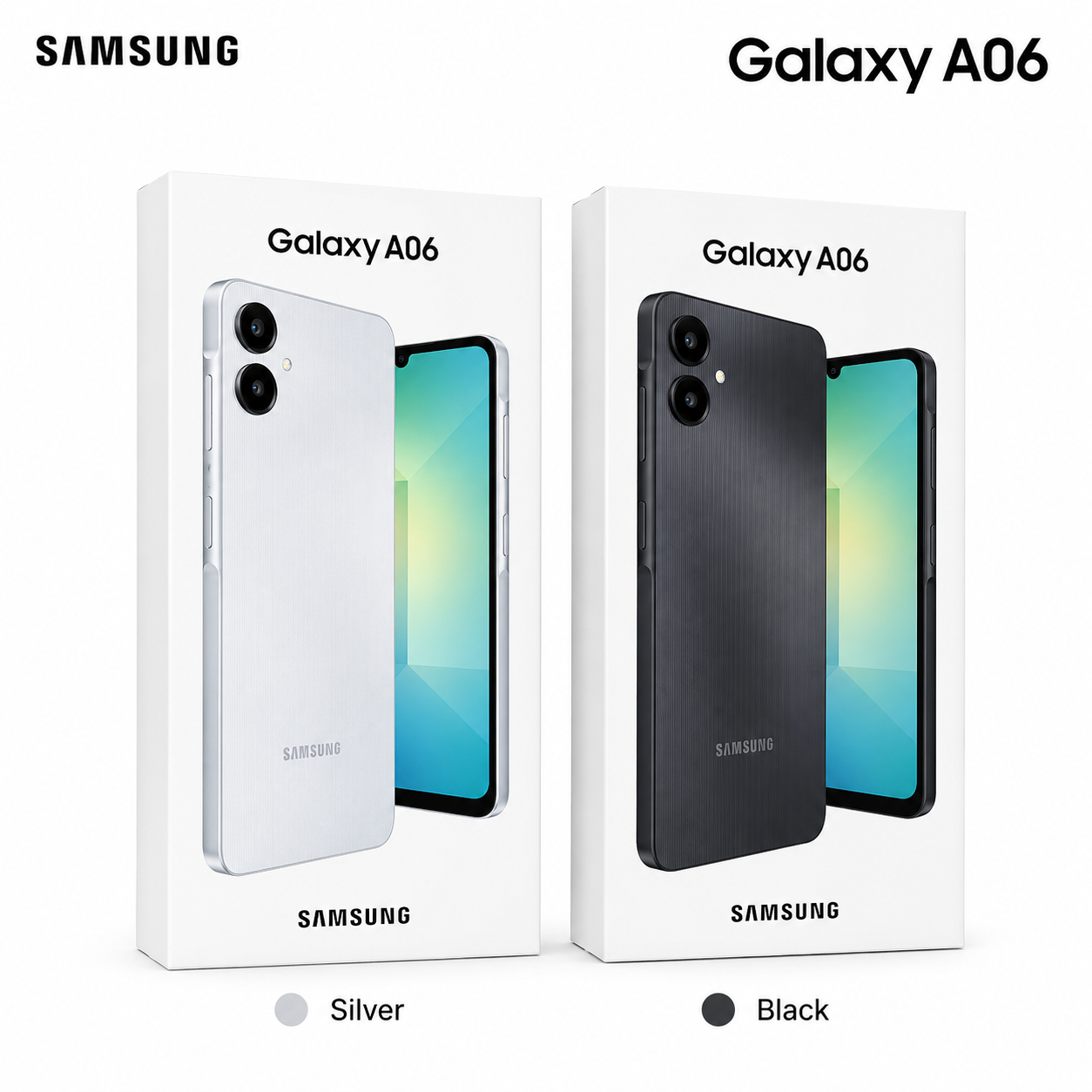 Samsung Galaxy A06 — Écran 6,7" 90Hz | 5000mAh | 50MP | 64+4Go | Livraison Gabon | Kadmarket